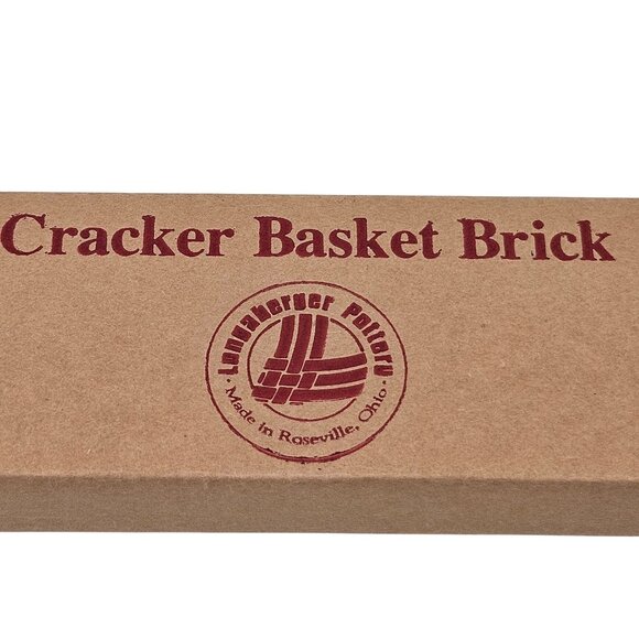 Longaberger Cracker Basket Brick Liner Protector Divider 30201 Vintage - Picture 6 of 11